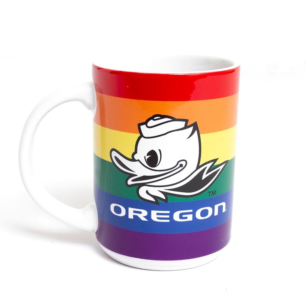 Fighting Duck, Oregon, Pride, Mug